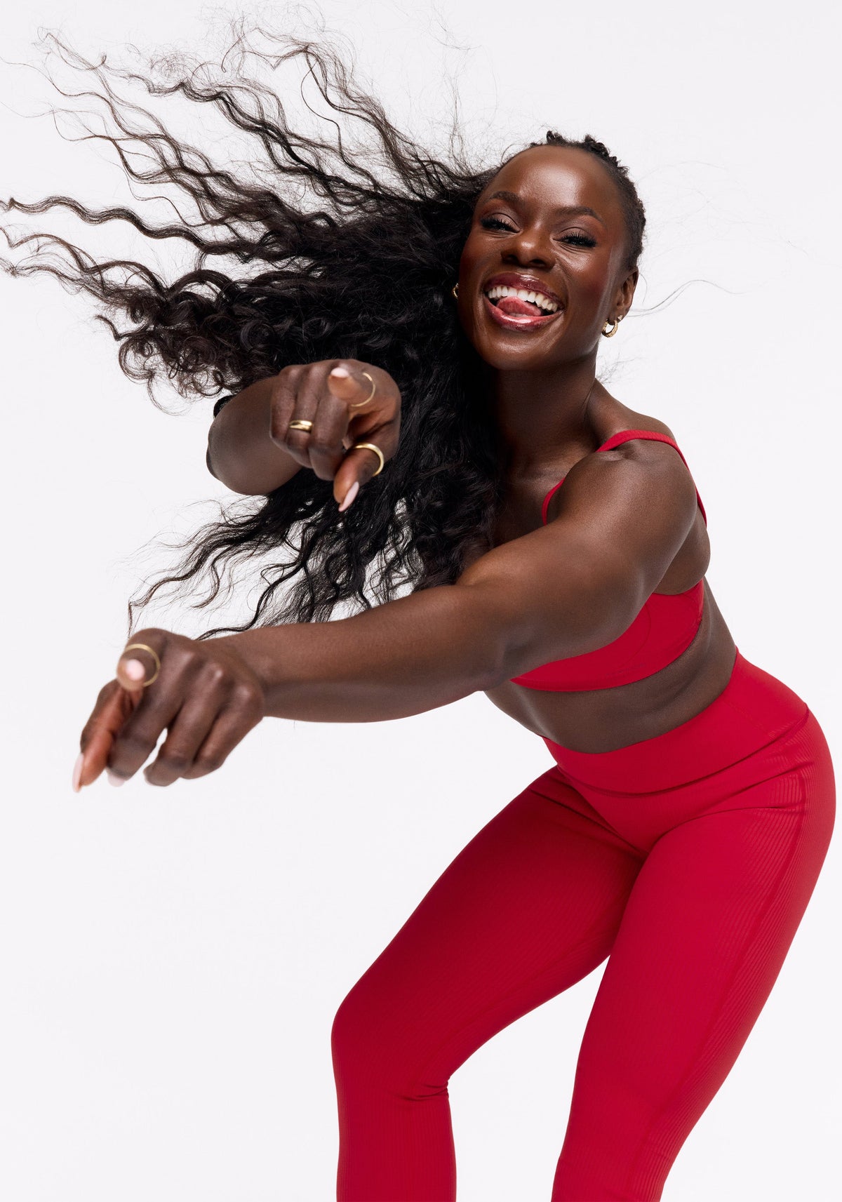 Active Rib Contoured Waistband Legging 25"