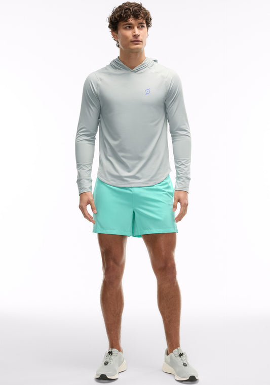 Active Brushed Jersey Hoodie and Summit Short Set