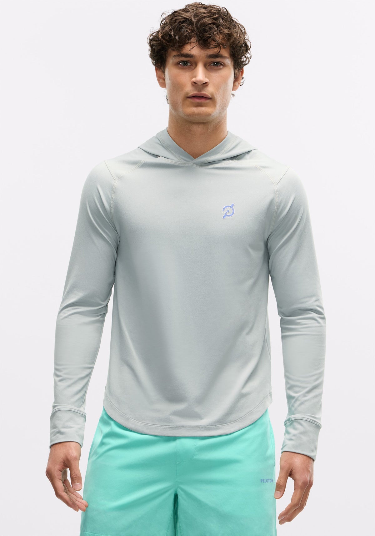 Active Brushed Jersey Hoodie and Summit Short Set