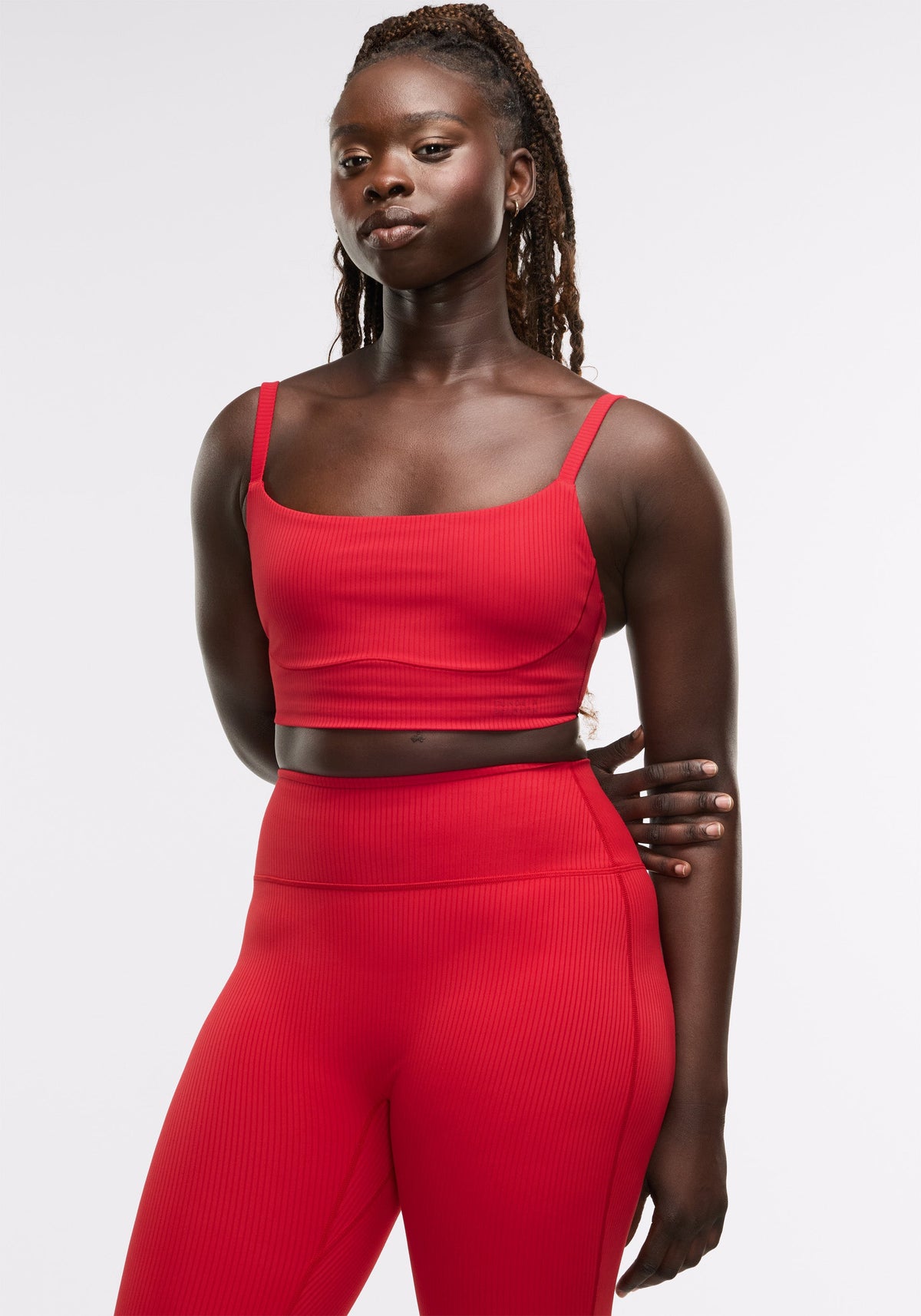 Active Rib Strappy Longline Bra