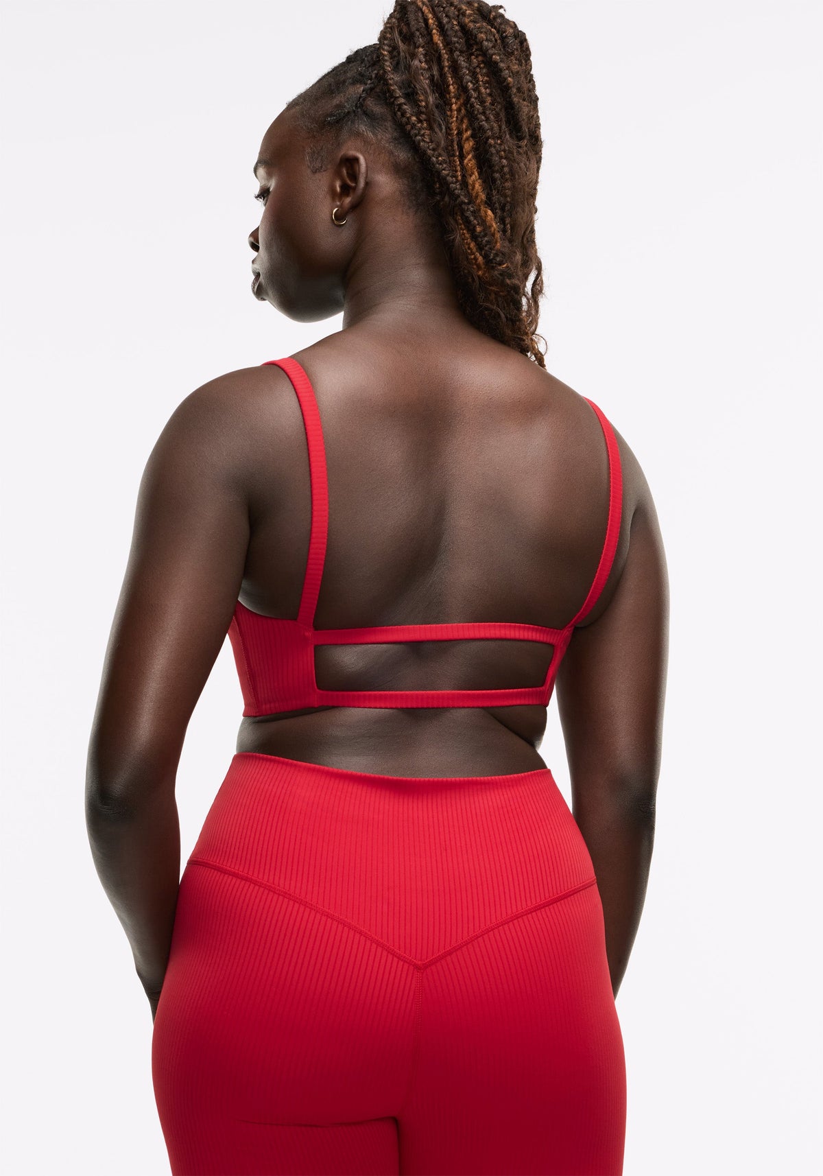 Active Rib Strappy Longline Bra