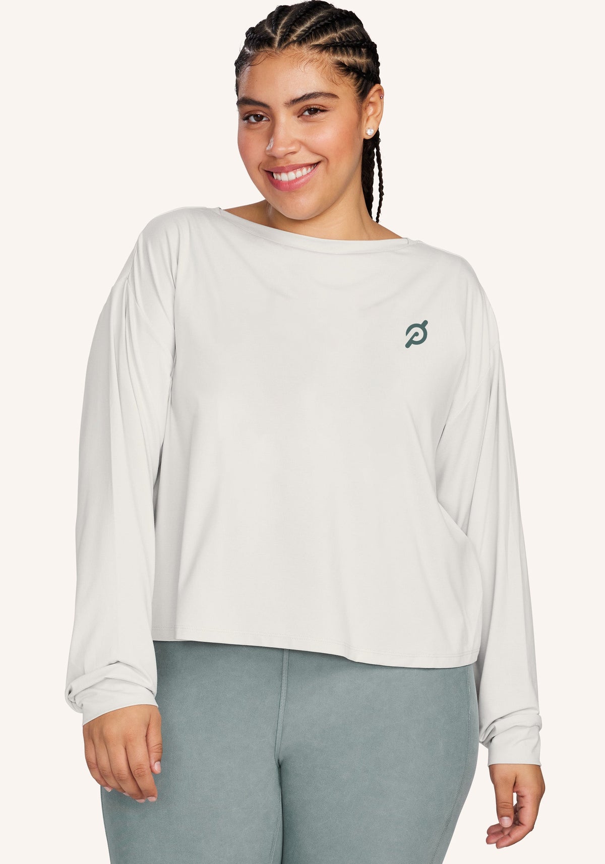 Dreamblend Surplice Back Long Sleeve