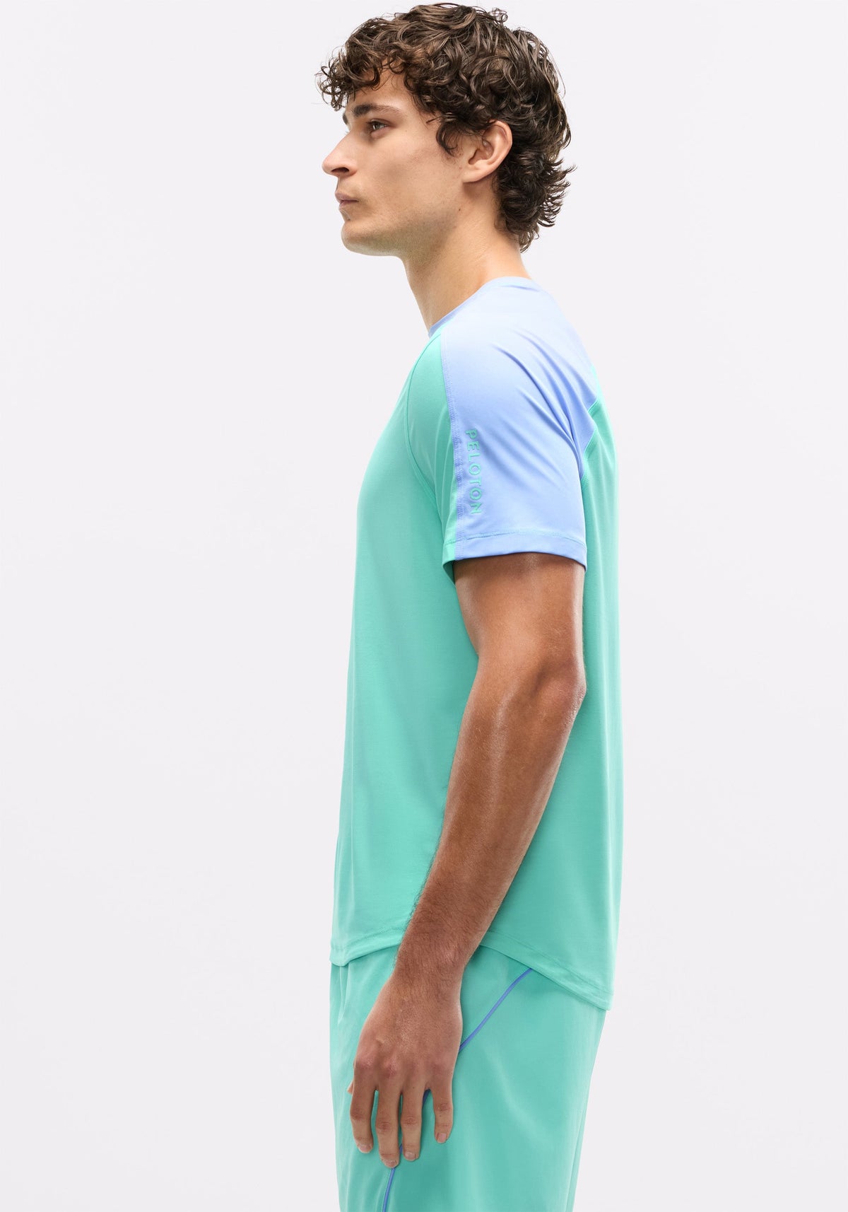 Essentials Jersey Paneled Short Sleeve