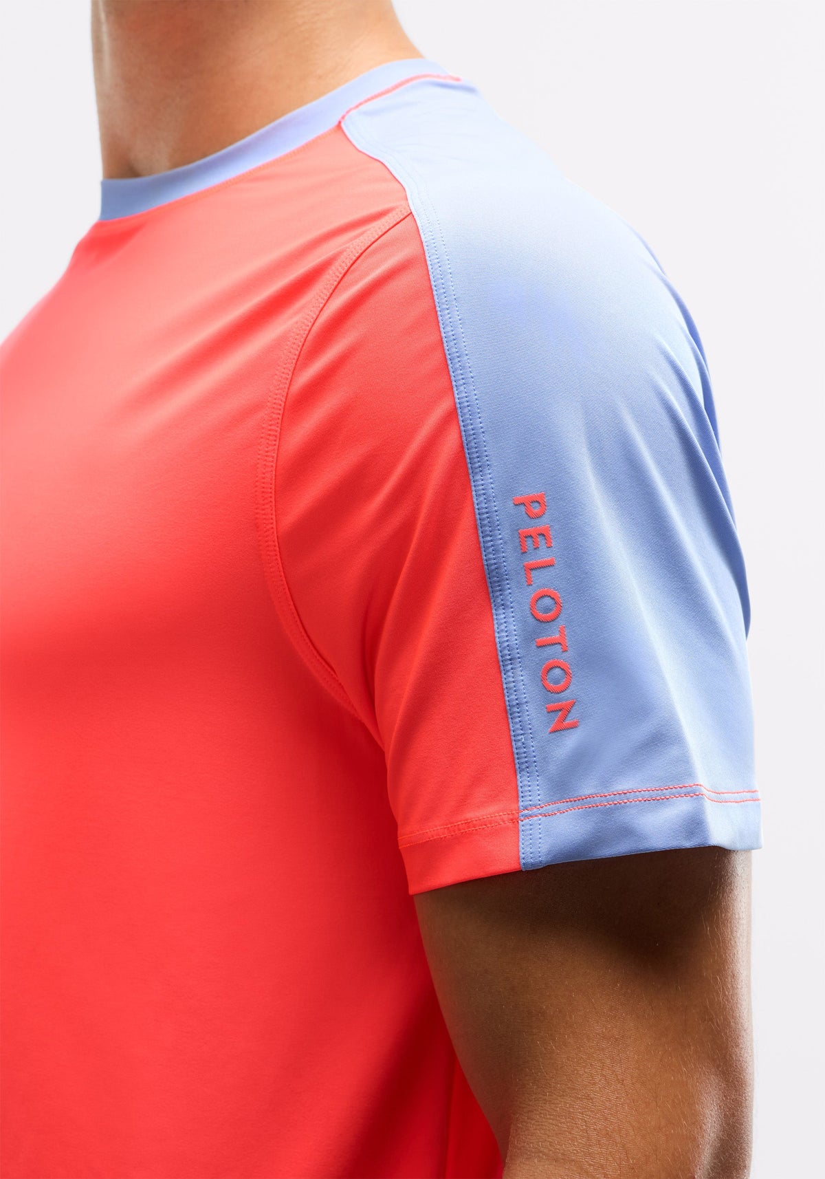 Essentials Jersey Paneled Short Sleeve