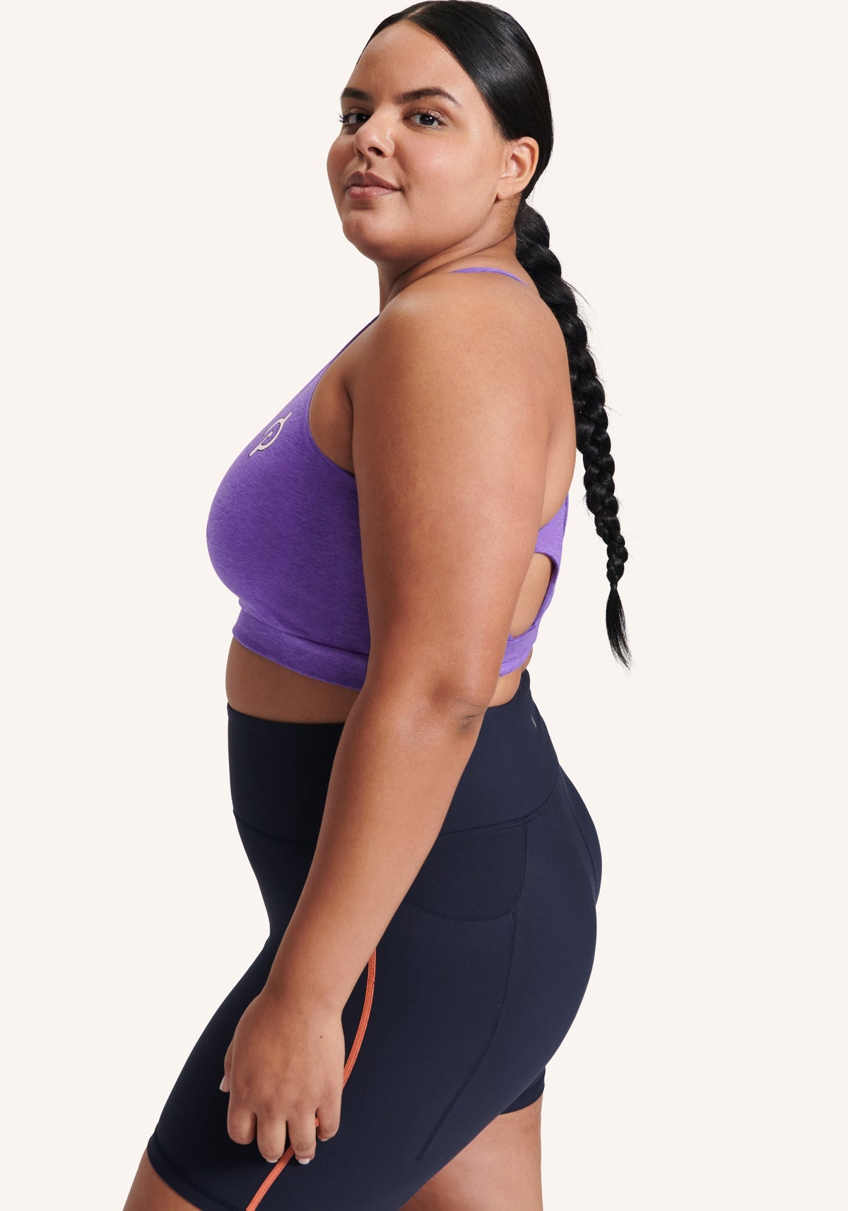 Heathered Strappy Bra