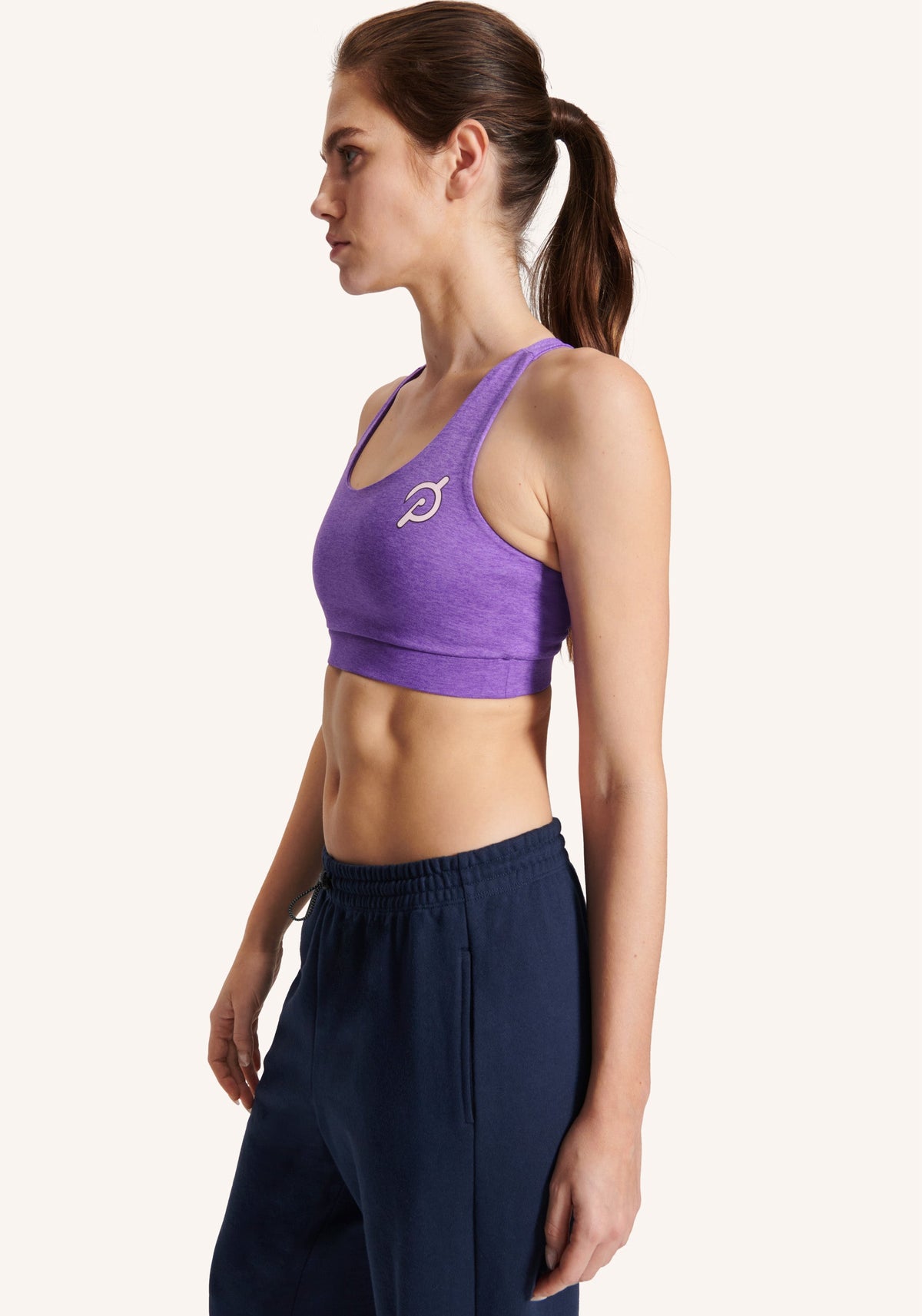 Heathered Strappy Bra