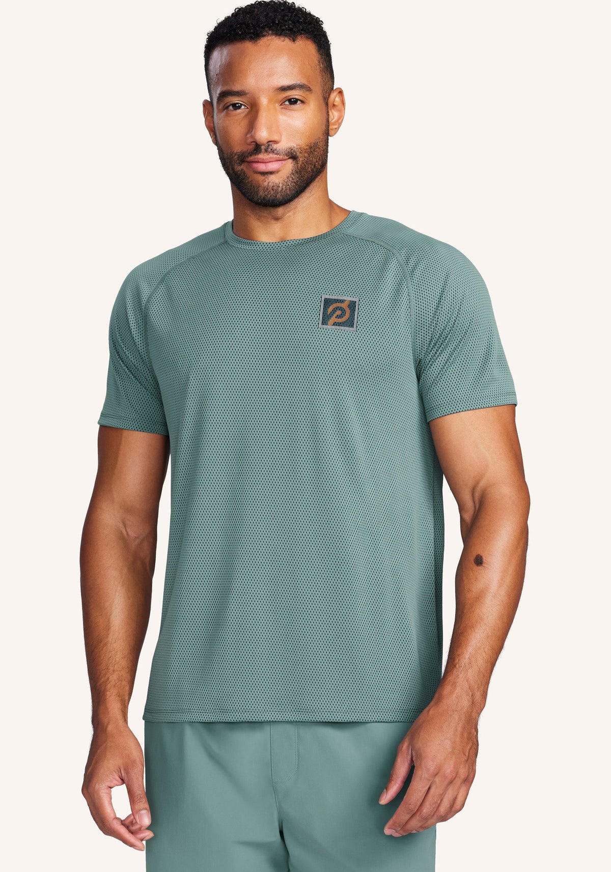 Flatback Mesh Short Sleeve