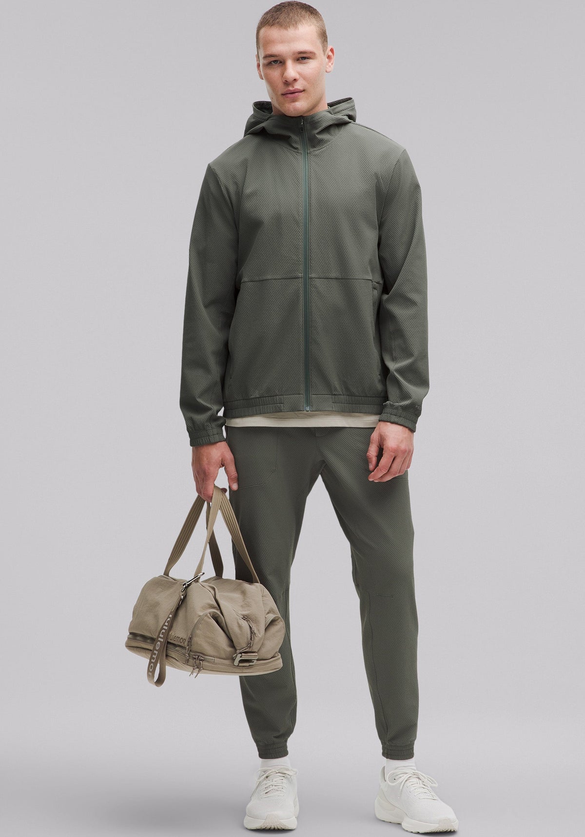 License to Train Textured Full Zip