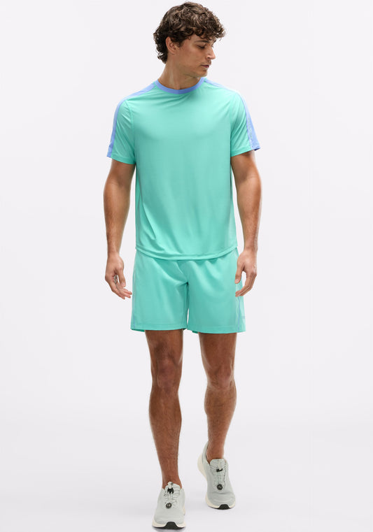 Essentials Jersey Paneled Short Sleeve and Output Short Set