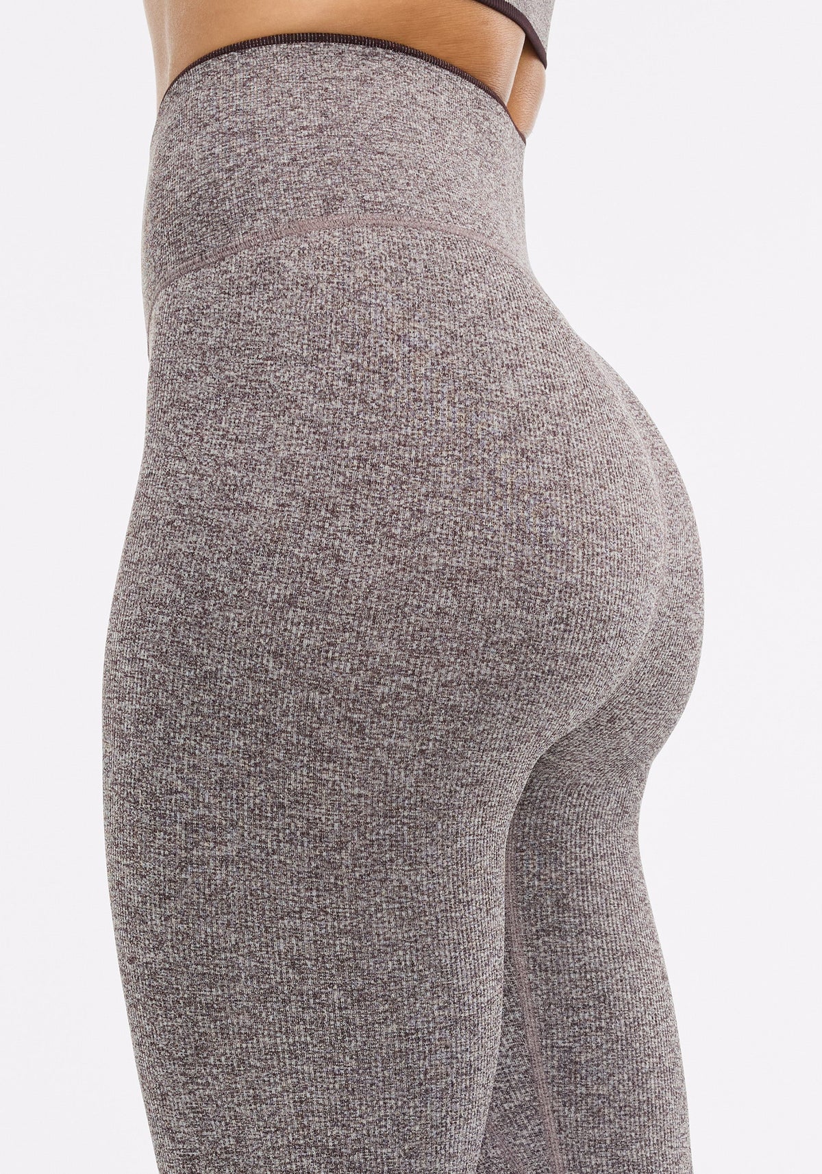 Cocoa Melange Seamless Set