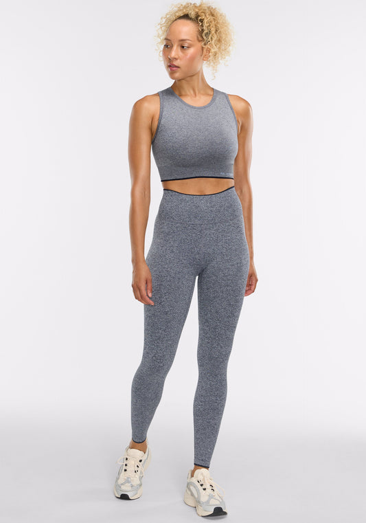 Deep Navy Melange Seamless Set