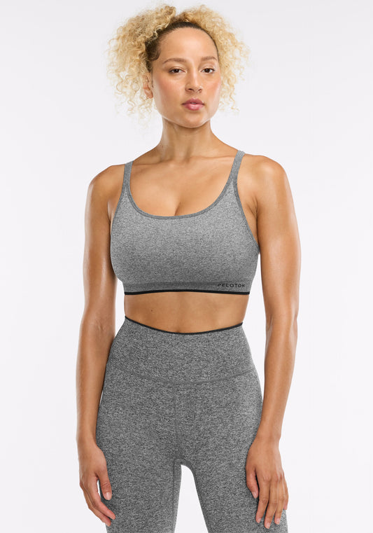 Black Melange Seamless Set